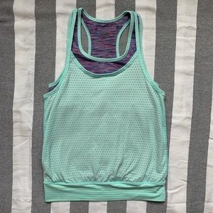 NWOT ATHLETA GIRL LAYERED TOP